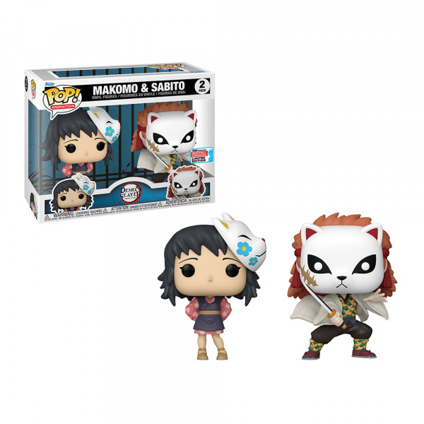 Funko POP! 2 Pack Demon Slayer Kimetsu no Yaiba: Makomo and Sabito